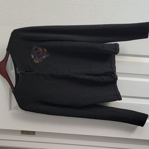 Rocksteady Cardigan with Skull